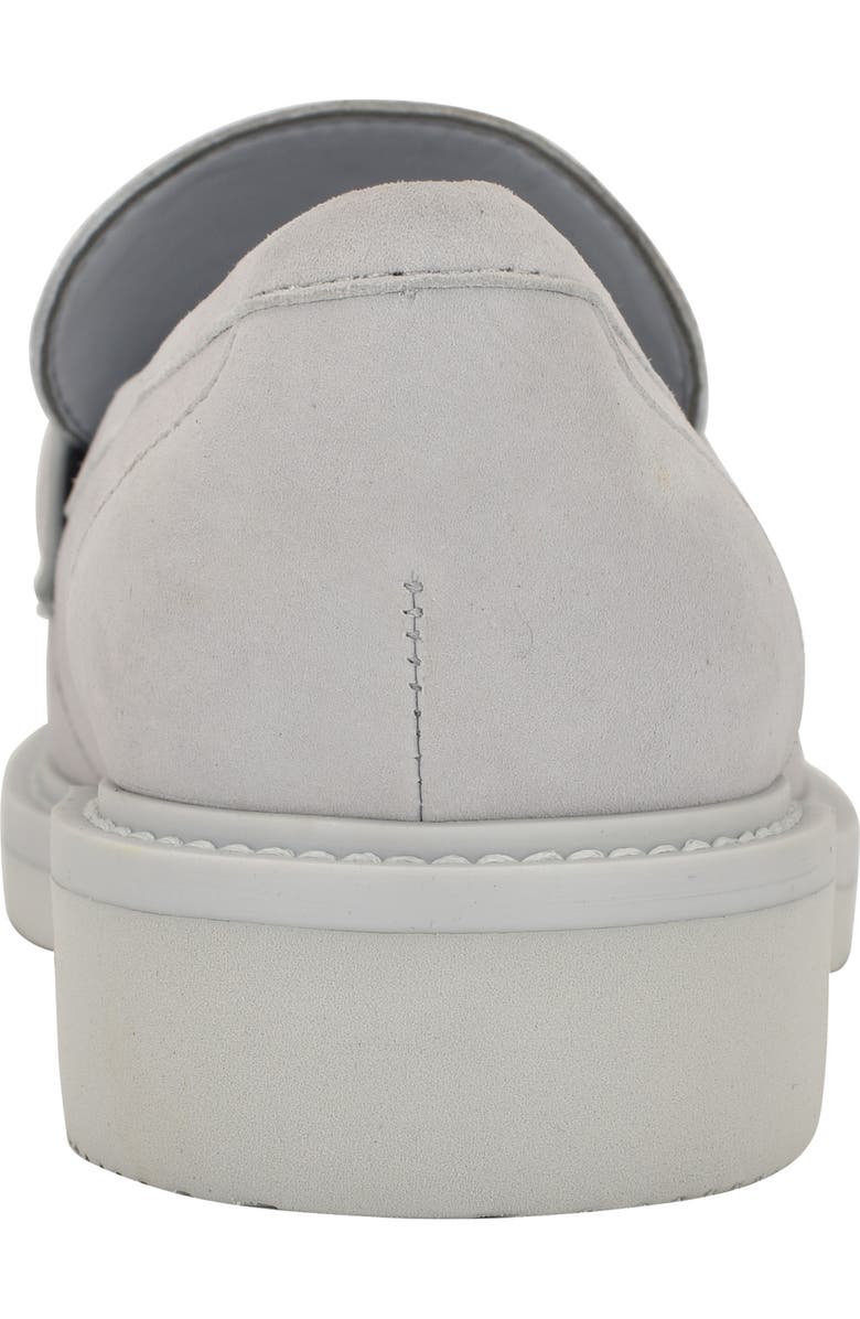 GUESS Shuttle Loafer, Alternate, color, Light Grey