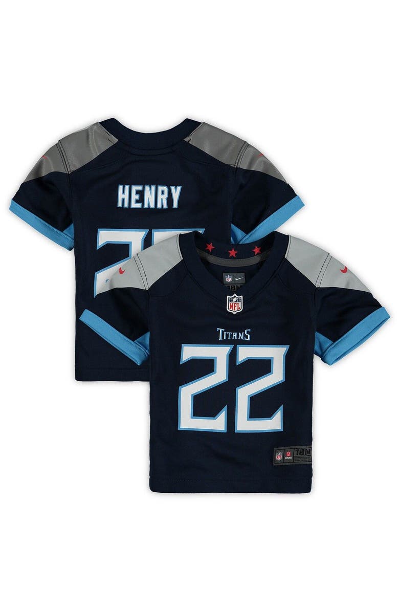 Nike Infant Nike Derrick Henry Navy Tennessee Titans Game Jersey, Main, color,