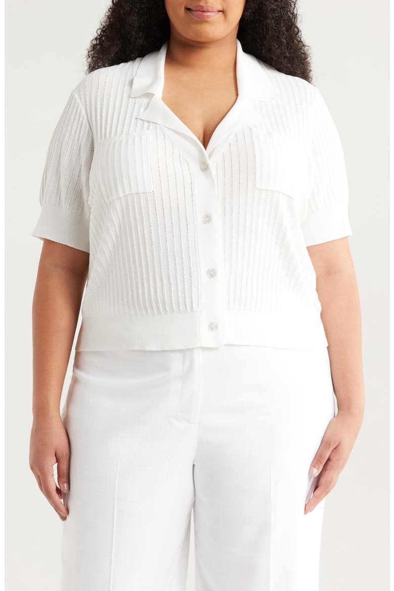 short sleeve cardigan for dresses Short Sleeve Tie-Front Cropped Dress Cardigan