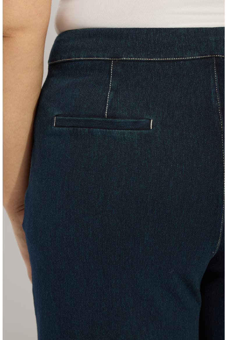 Dion Sailor Palazzo Pants, Alternate, color, INDIGO