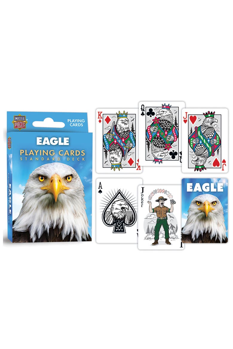 Eagle Playing Cards, Alternate, color, Multicolor