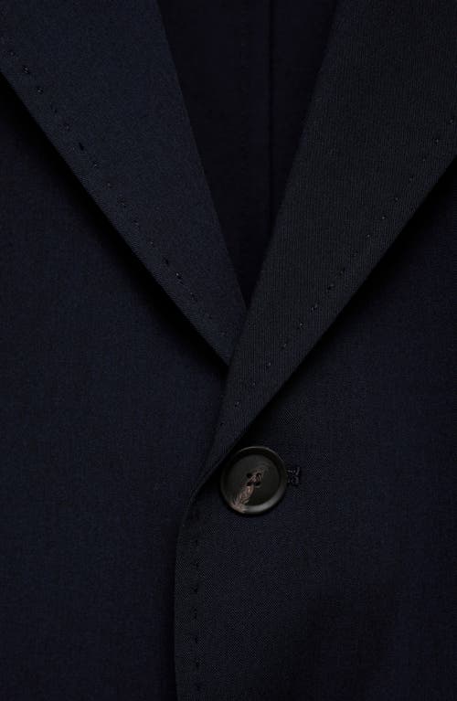 Mango Slim Fit Sport Coat In Blue