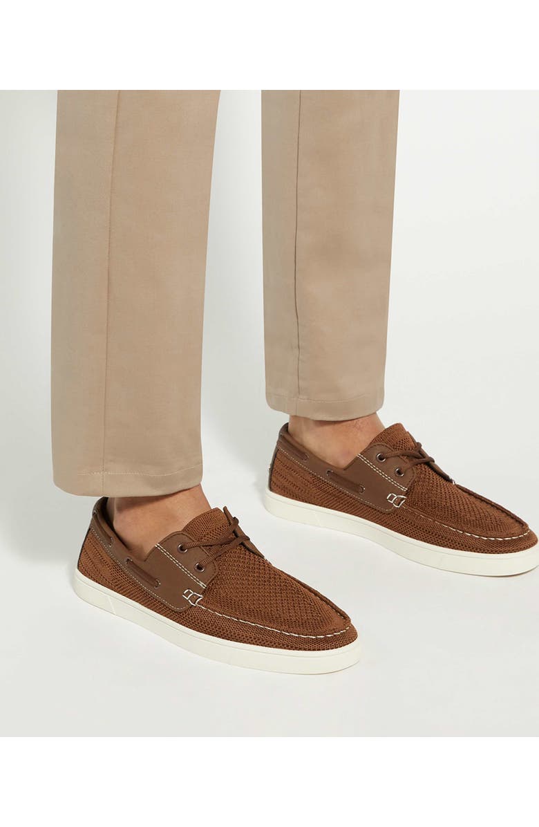 Dune London Blaizerss Boat Shoe, Alternate, color, Tan