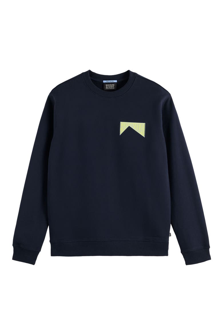 Artwork Logo Sweatshirt, Alternate, color, SKY CAPTAIN