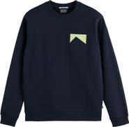 Scotch & Soda Artwork Logo Sweatshirt