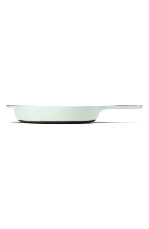 Caraway 10.5-inch Enameled Cast Iron Skillet In Mist