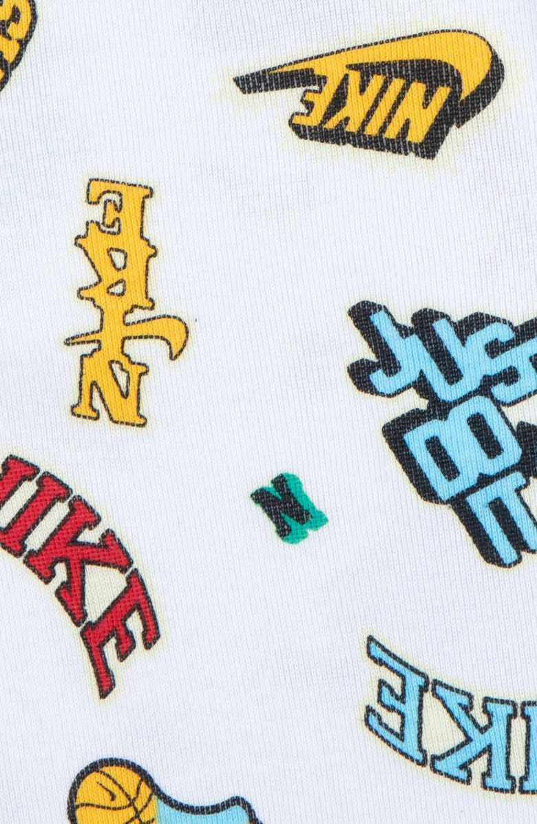 Nike Bodysuit, Hat & Booties Set, Alternate, color, 