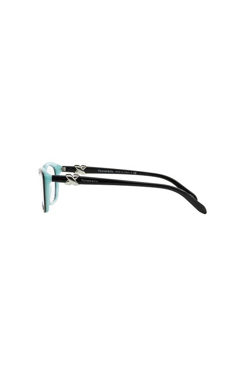 Tiffany & Co . 52mm Cat Eye Optical Glasses In Black