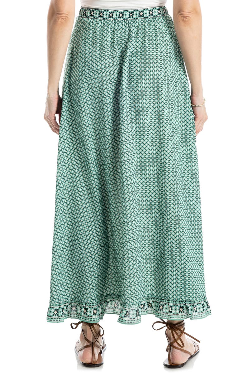 MAX STUDIO Printed Maxi Skirt, Alternate, color, 