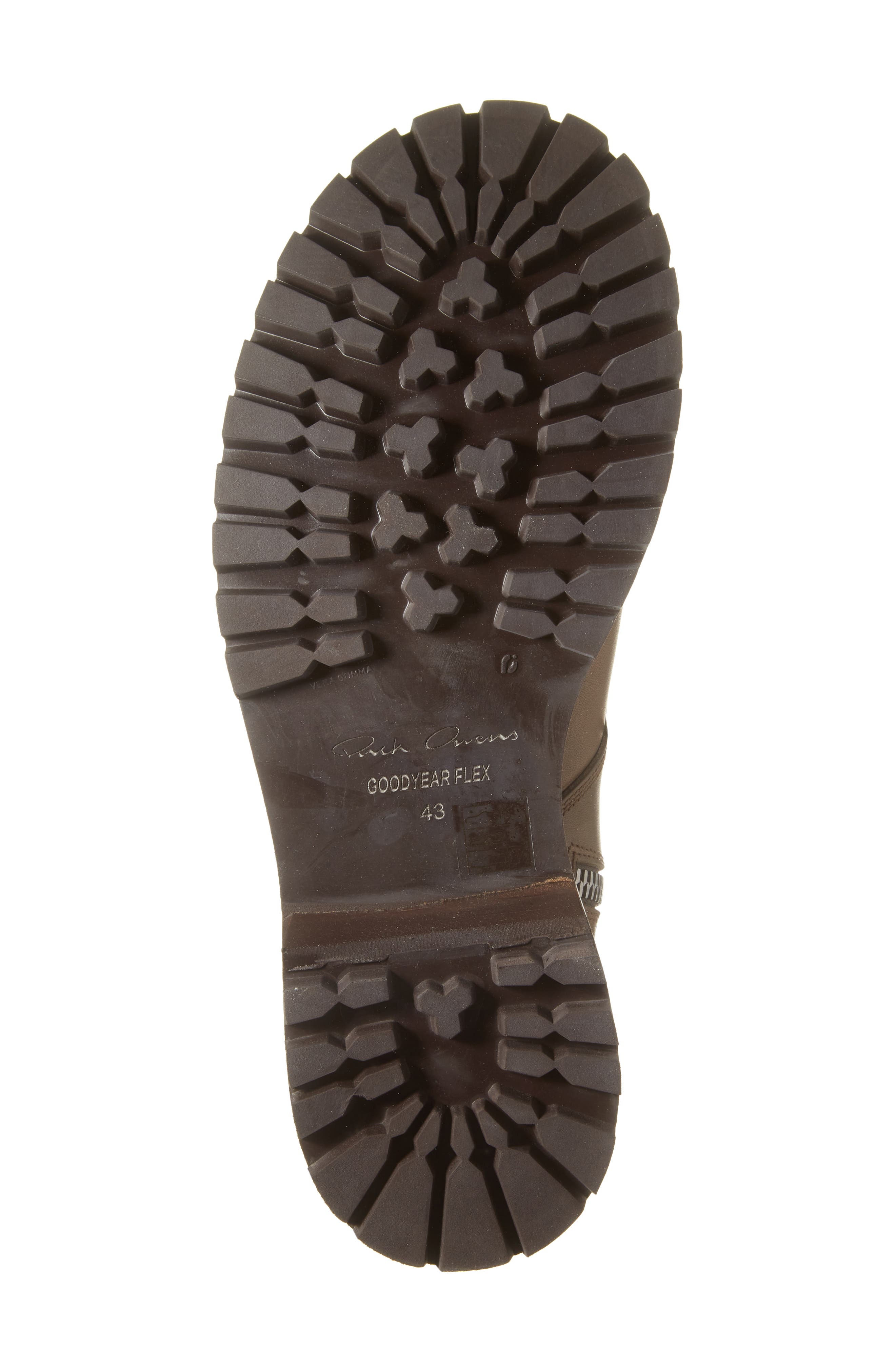 Rick Owens Army Lace-Up Boot, Alternate, color, Dust