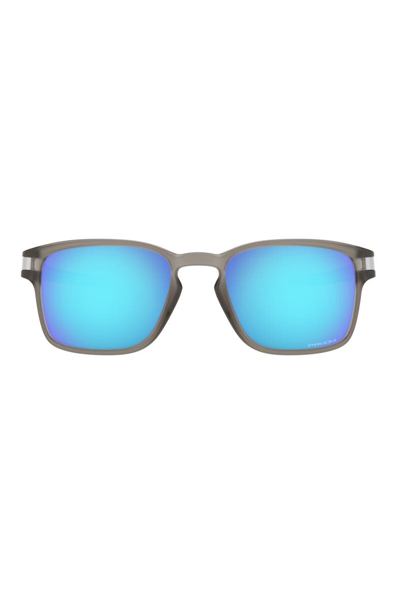 Latch 55mm Prizm™ Rectangular Sunglasses, Main, color, GREY