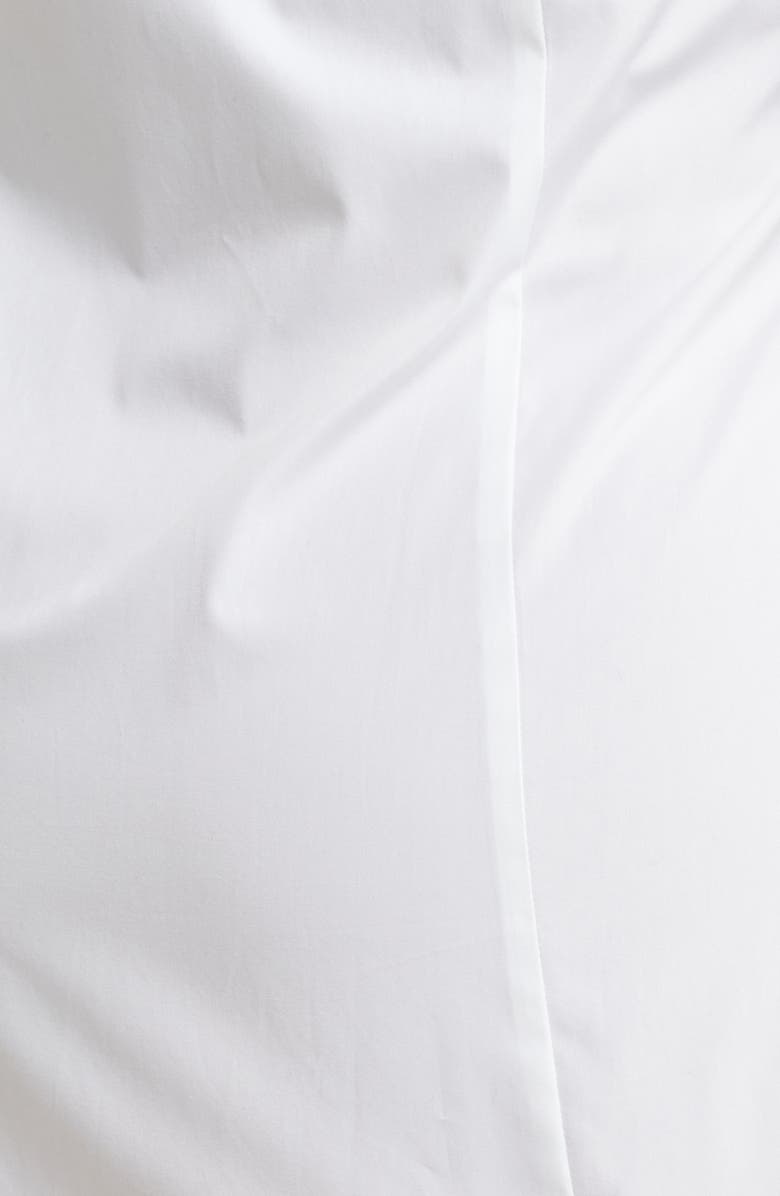 Marina Rinaldi Semifitted Cotton Poplin Tunic Blouse, Alternate, color,