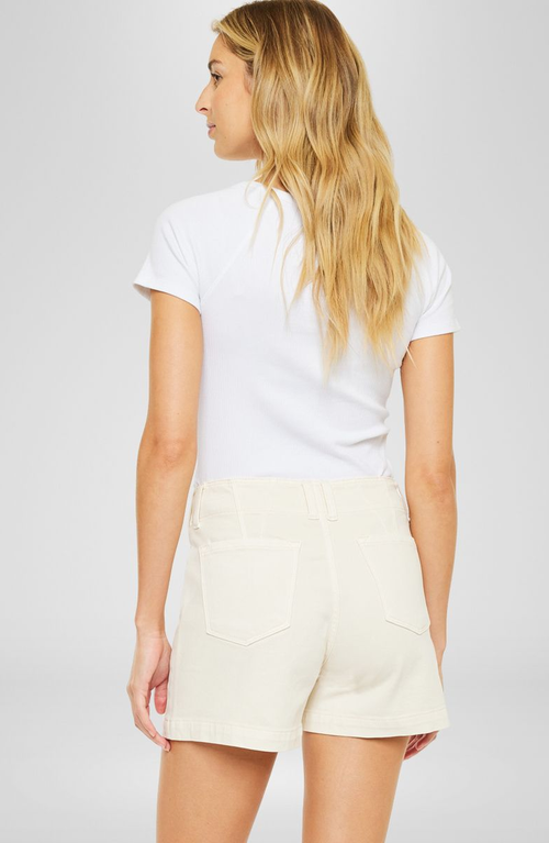 Kancan Carmel High Rise Shorts In Cream
