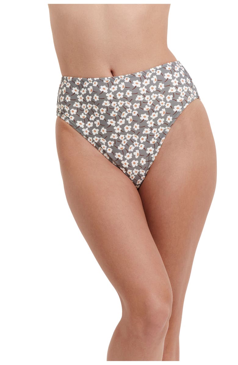 Flirtt Gottex Field Of Dreams High Rise Bottom, Alternate, color, Multi Dusk Green