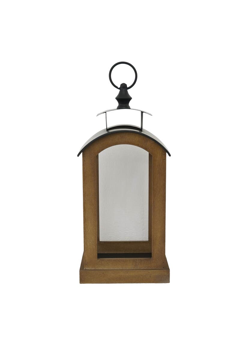Towne Arch Top Lantern, Main, color, Brown