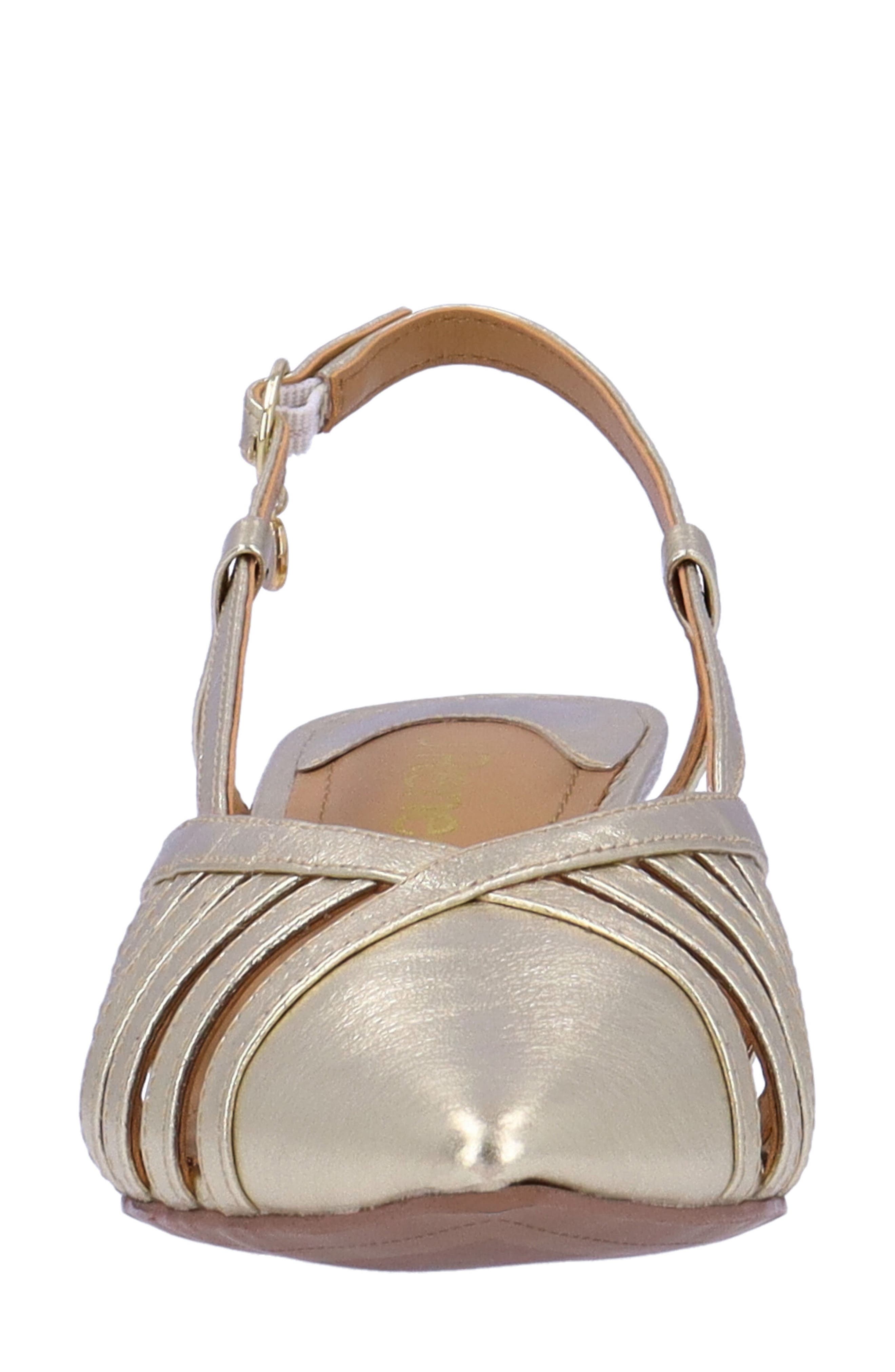 J. Reneé Lorel Slingback Pointed Toe Pump, Alternate, color, 