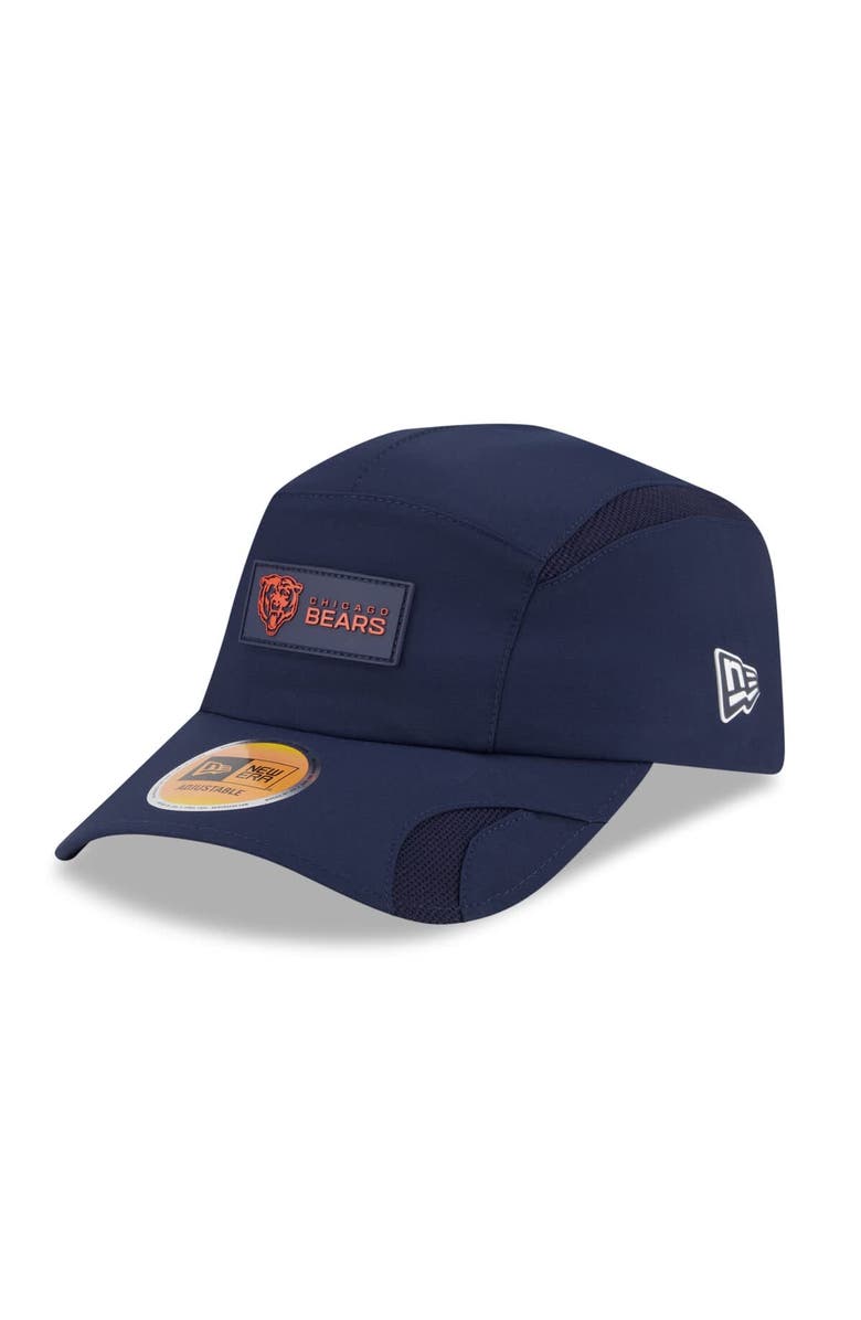 New Era Men's New Era Navy Chicago Bears 2025 Sideline Runner Adjustable Hat, Main, color, Navy