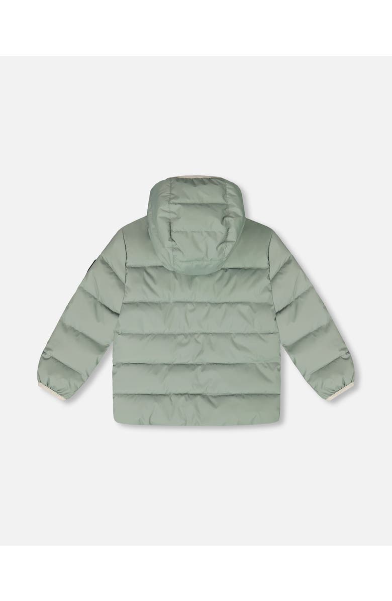 Deux par Deux Compressible Winter Puffy Coat Designed for Car Seat, Alternate, color,