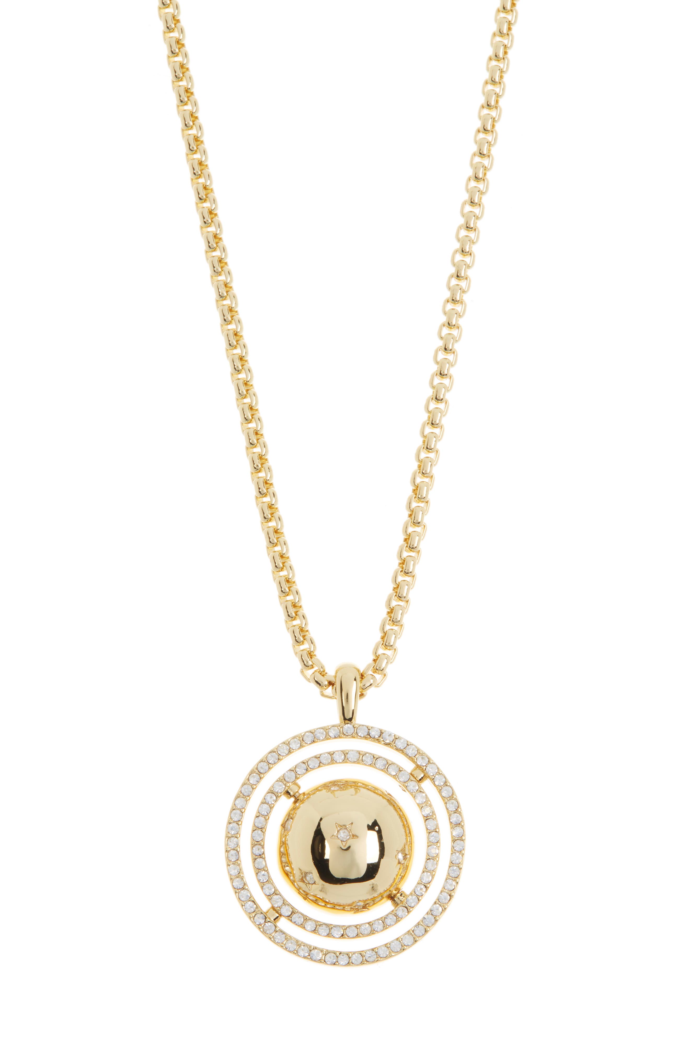Covet Orbital Pendant Necklace