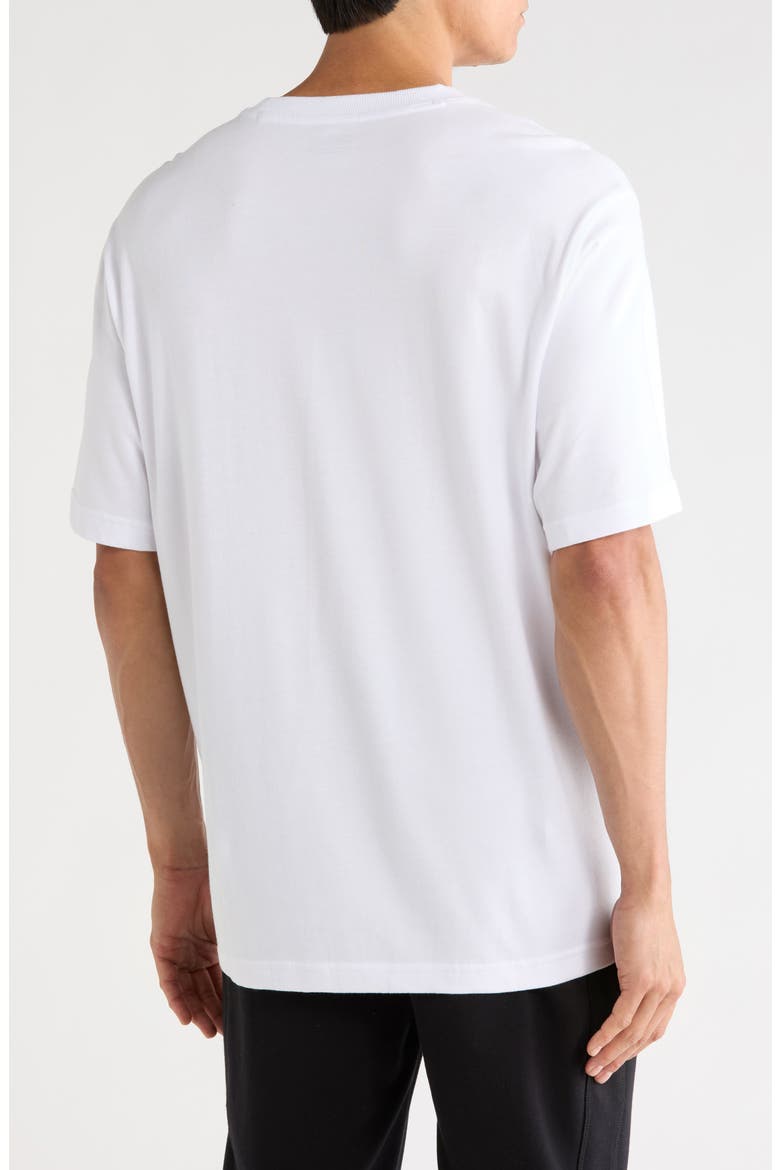 Uniform Logo Cotton T-Shirt, Alternate, color, WHITE