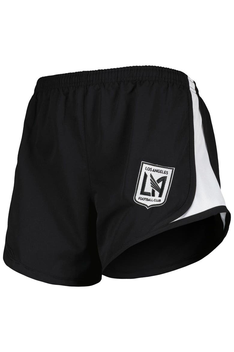 Women's Black LAFC Basic Sport Mesh Shorts, Alternate, color, Black