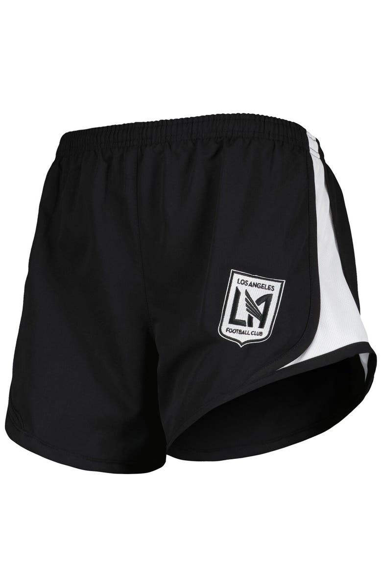 BOXERCRAFT Women's Black LAFC Basic Sport Mesh Shorts, Alternate, color, 