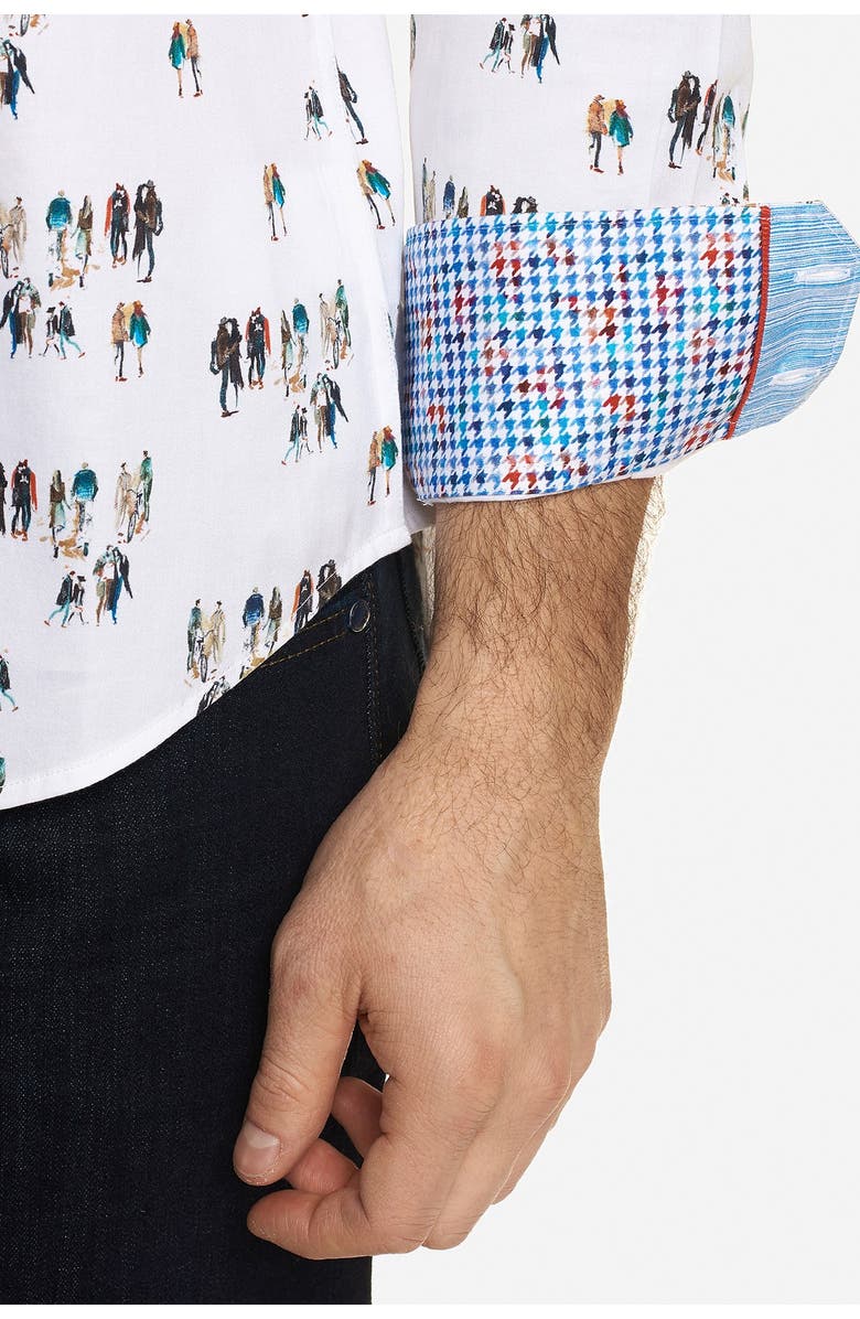 Robert Graham Gallery Nights Long Sleeve Shirt, Alternate, color,