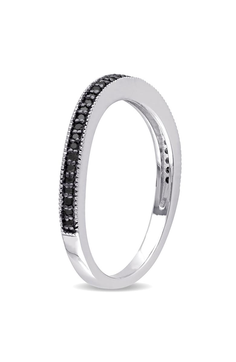 Julianna B. Black Diamond Band Ring, Alternate, color, Diamond