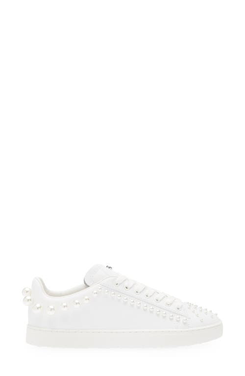 Stuart Weitzman Goldie Sneaker In White