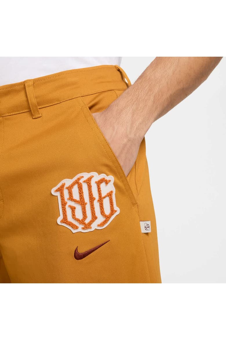 Men's Nike Brown Club America CA x CA El Chino Pants, Alternate, color, Brown