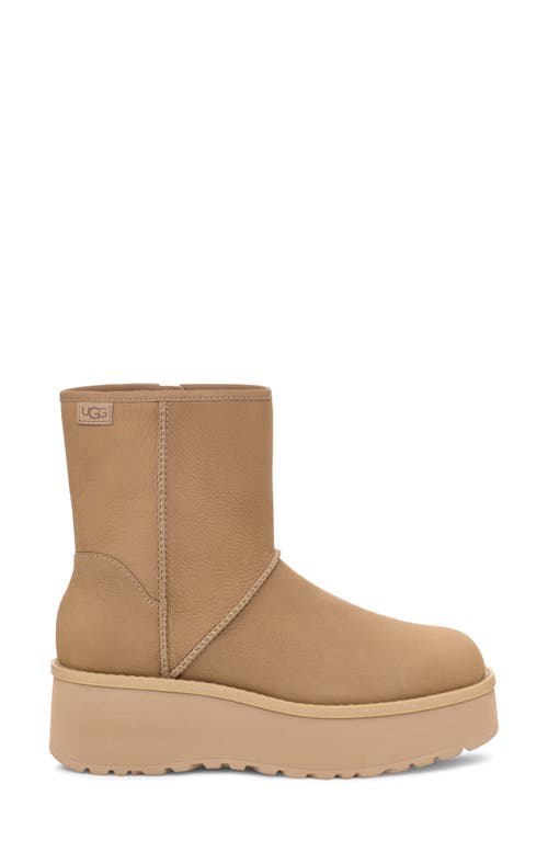Ugg ® Cityfunc Mid Platform Bootie In Mustard Seed