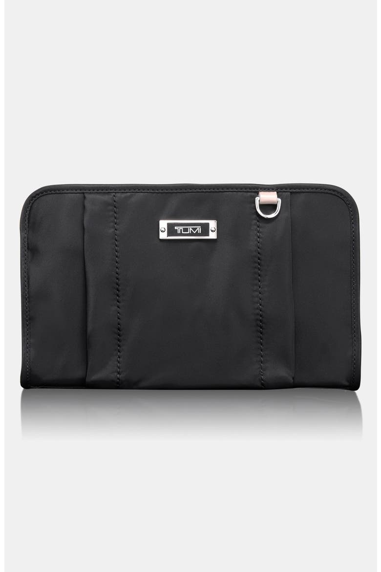 'Bijoux' Jewelry Pouch, Main, color, BLACK