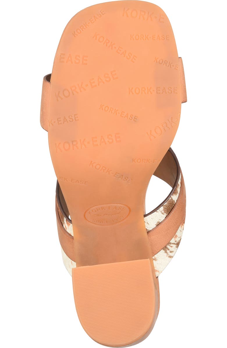 Kork-Ease<sup>®</sup> Brynn Mule Sandal, Alternate, color, Tan/ Blue Multi Calf Hair