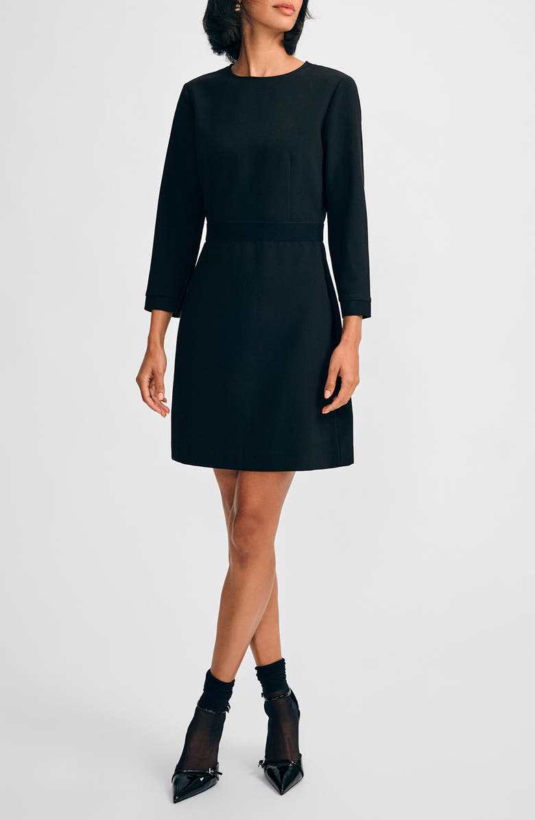 Isaac Mizrahi New York Crepe Sheath Dress, Main, color, 