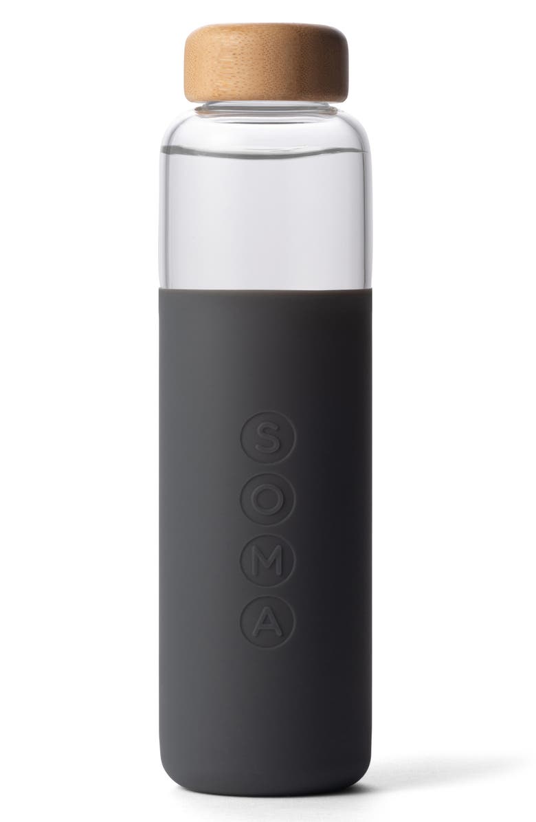 Soma 17-Ounce Glass Water Bottle, Main, color, 