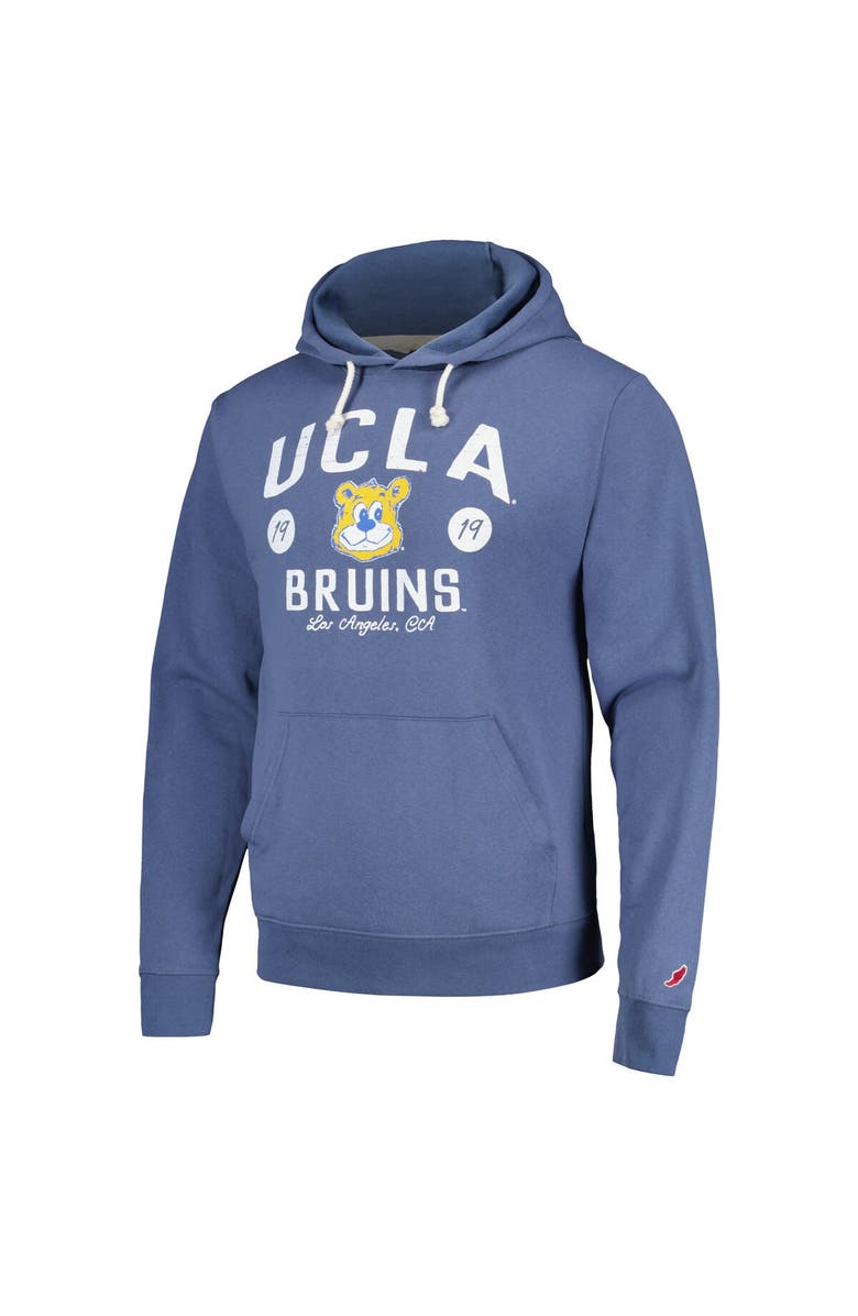 LEAGUE COLLEGIATE WEAR Men's League Collegiate Wear Blue UCLA Bruins Bendy Arch Essential Pullover Hoodie, Alternate, color,
