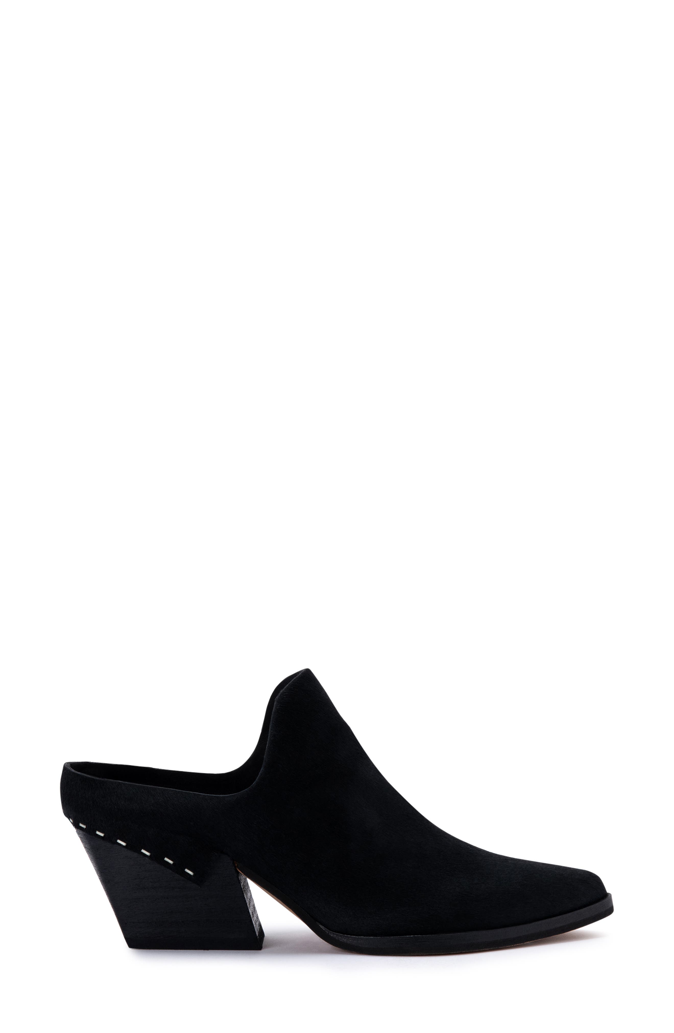 Lindsy Mule, Alternate, color, MIDNIGHT CALF HAIR