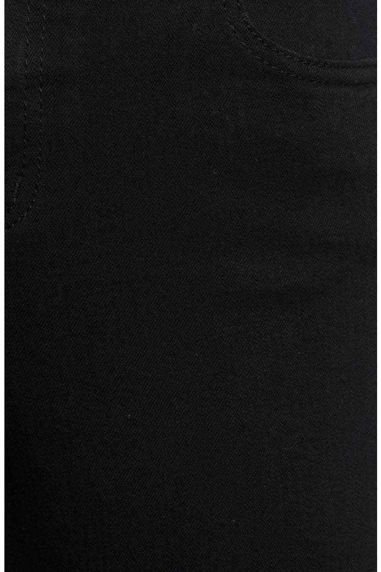 Sharkbite Hem Crop Jeans, Alternate, color, BLACK
