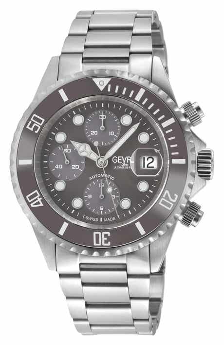 Wall Street Bracelet Chronograph Watch, 43mm