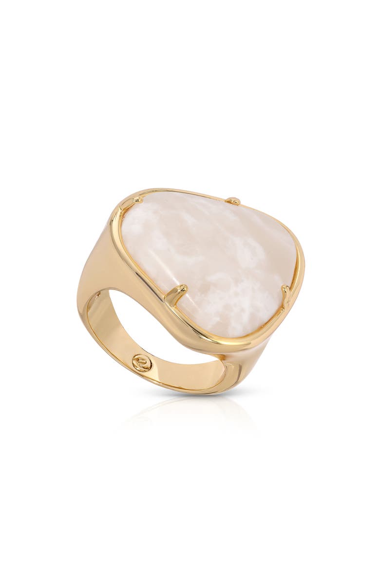 Ettika Solstice Ring, Main, color, Bone