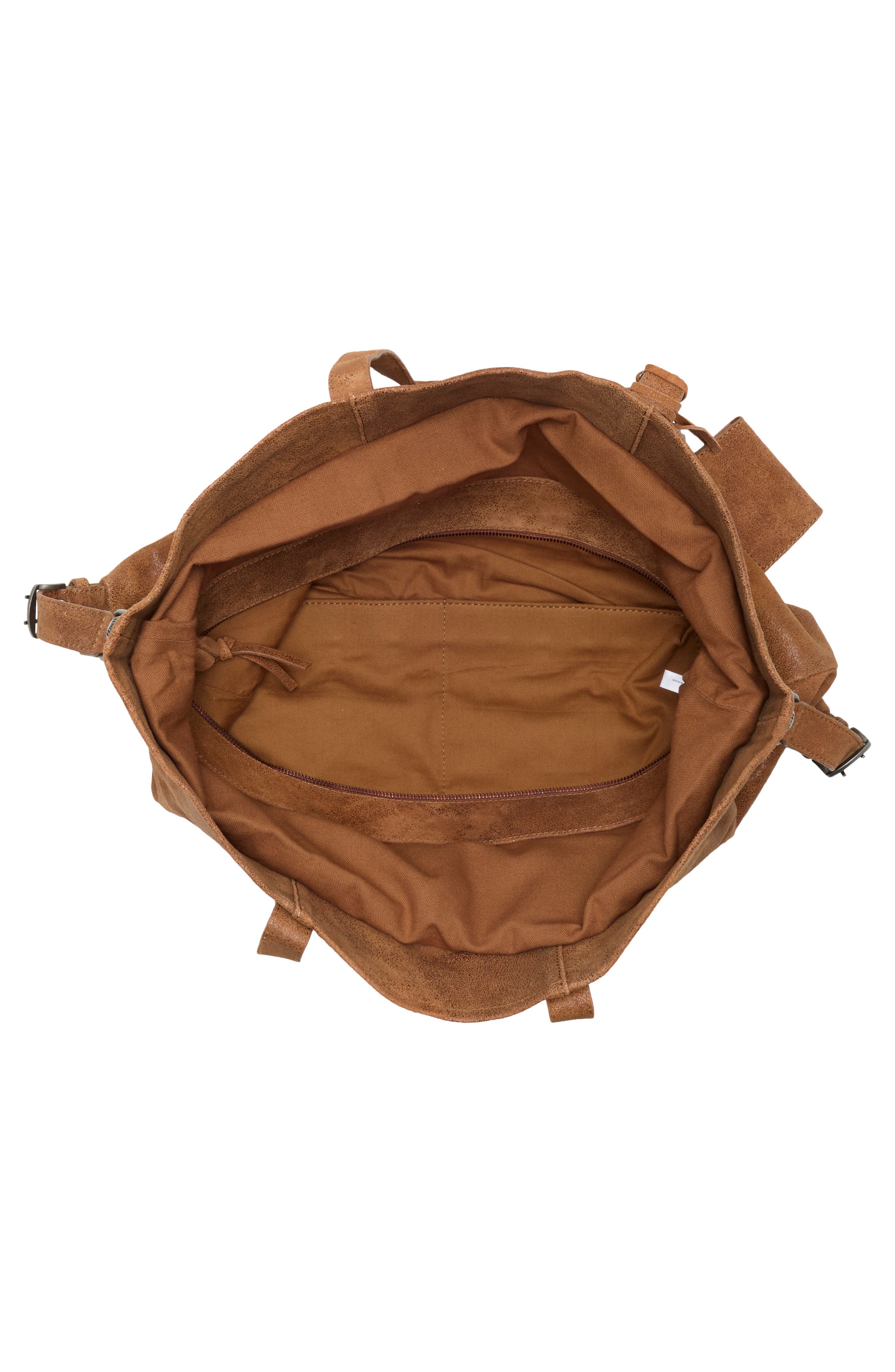 Hollis Leather Tote, Alternate, color, COGNAC