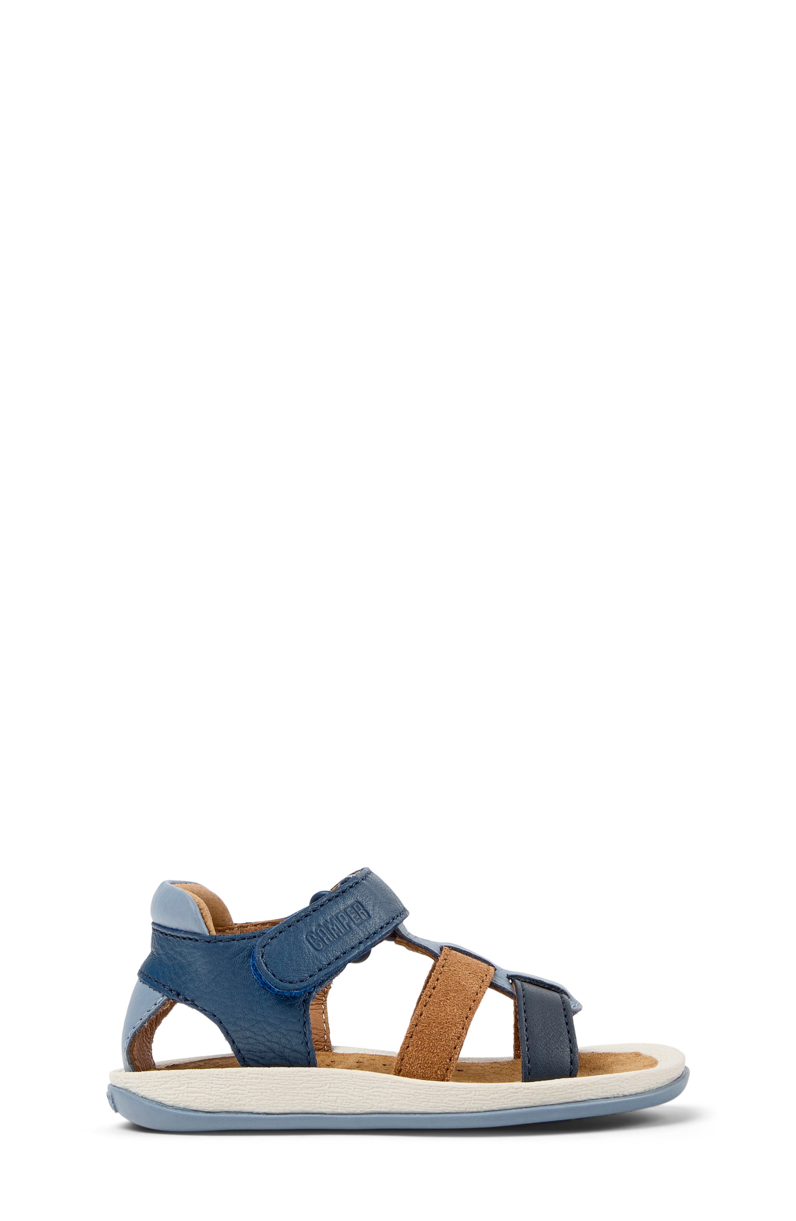 Kids' Bicho Twins Mismatch Sandal, Alternate, color, BLUE MULTI