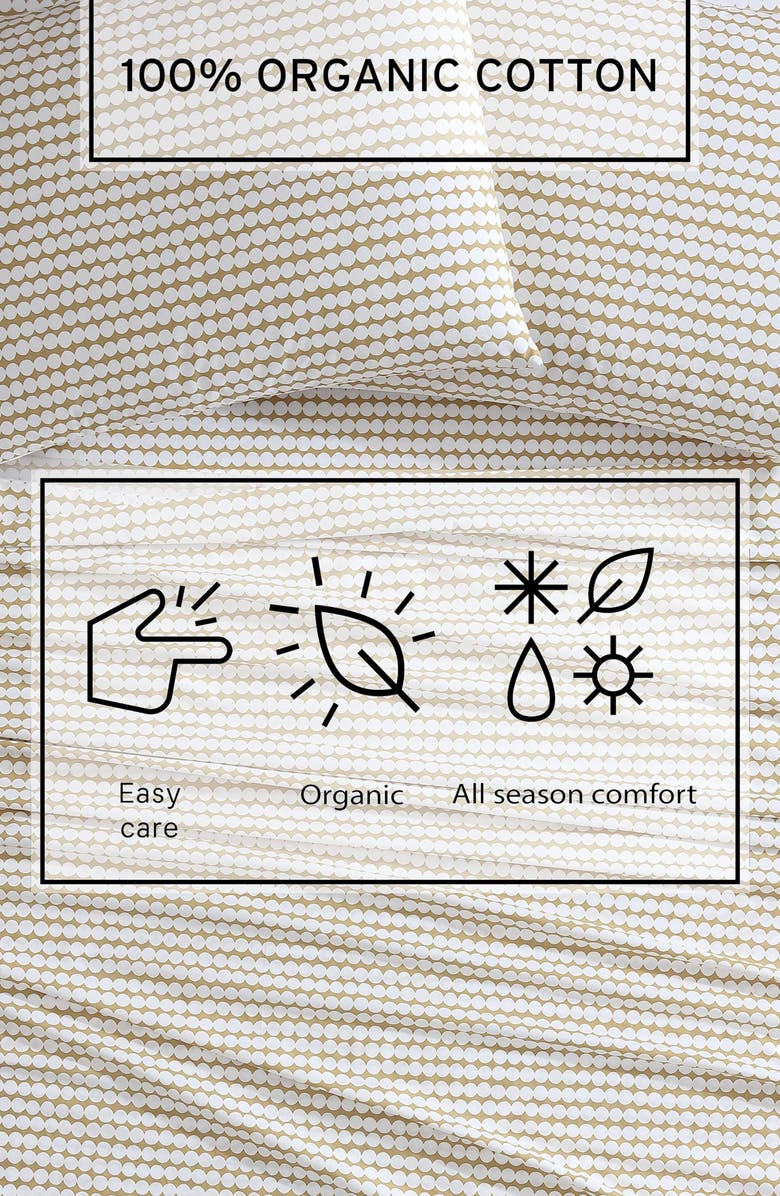 Marimekko Pikku Rasymatto Sheet Set, Alternate, color, Beige