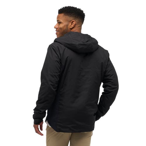 Nomatic Outset Hooded Water Resistant Travel Jacket In Black