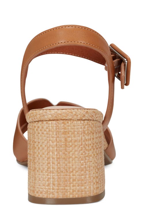 Shop Rockport Georje Square Toe Sandal In Dark Brown