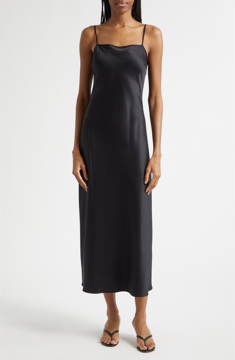 Toccin Lou Lou Satin Slipdress, Main, color, 