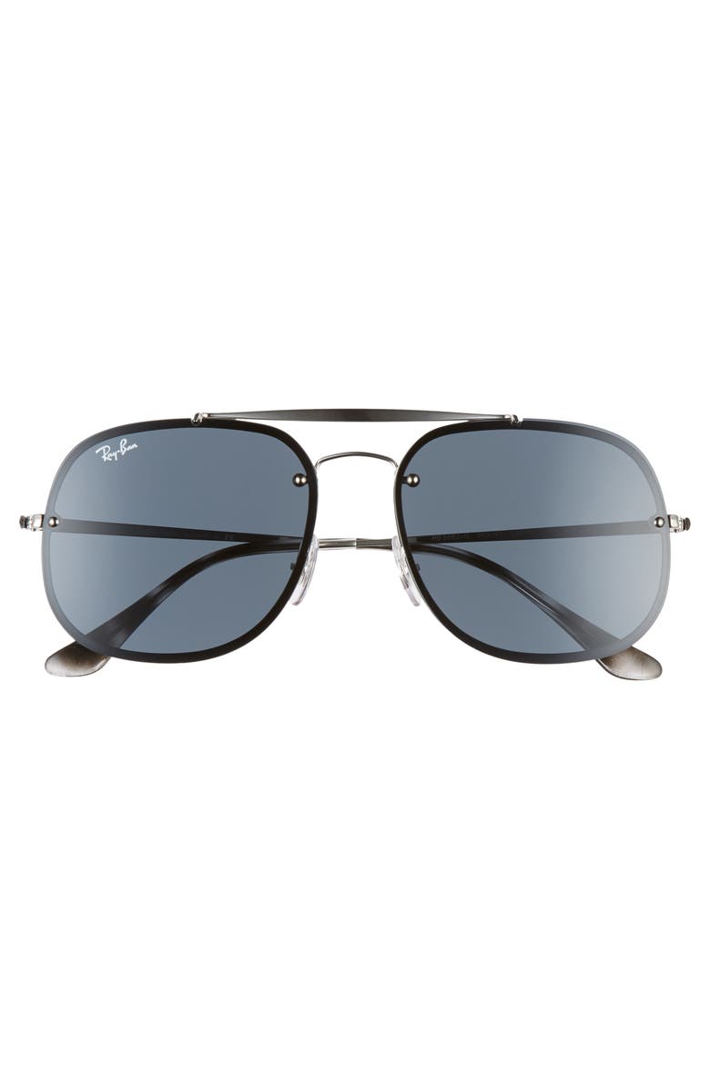 Ray-Ban 58mm Square Aviator Sunglasses, Alternate, color,