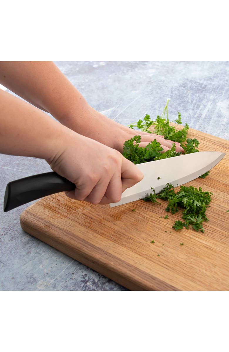 Rada Cutlery 8.5-Inch French Chef Knife Anthem Wave Handle, Alternate, color, Black