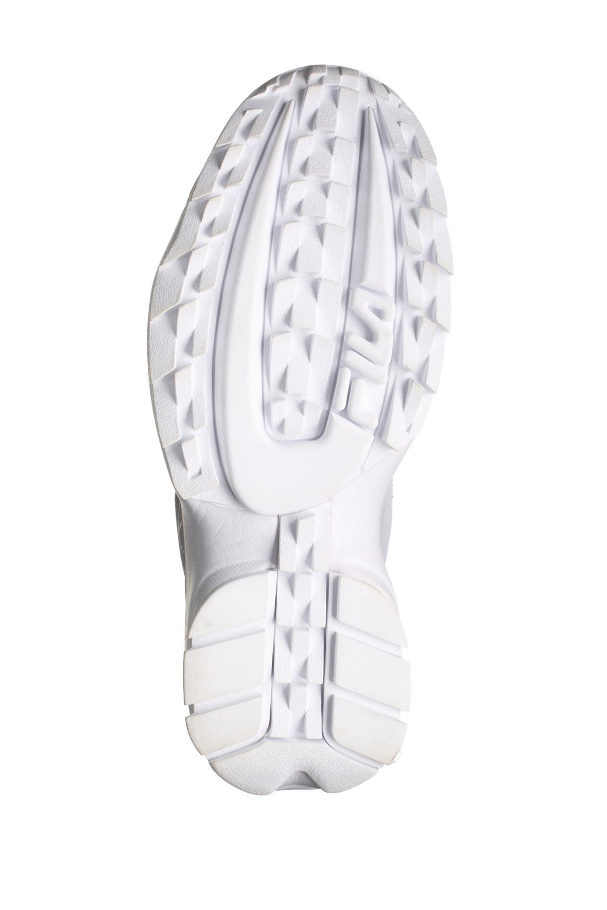 Disruptor II Wedge Sneaker, Alternate, color, WHITE/ NAVY/ RED