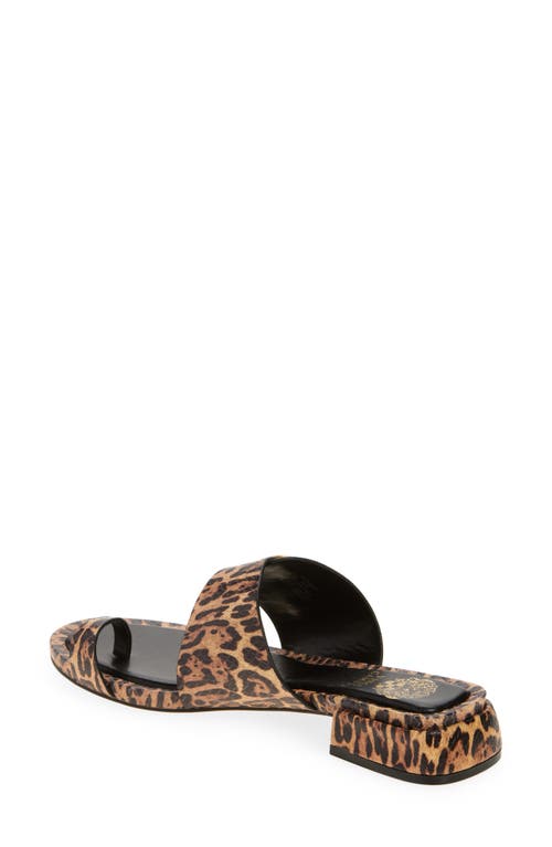 Vince Camuto Ranista Slide Sandal In Animal Print